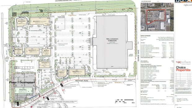리자이나 시의회, 리자이나시 동쪽편에 새로운 쇼핑센터 계획 승인