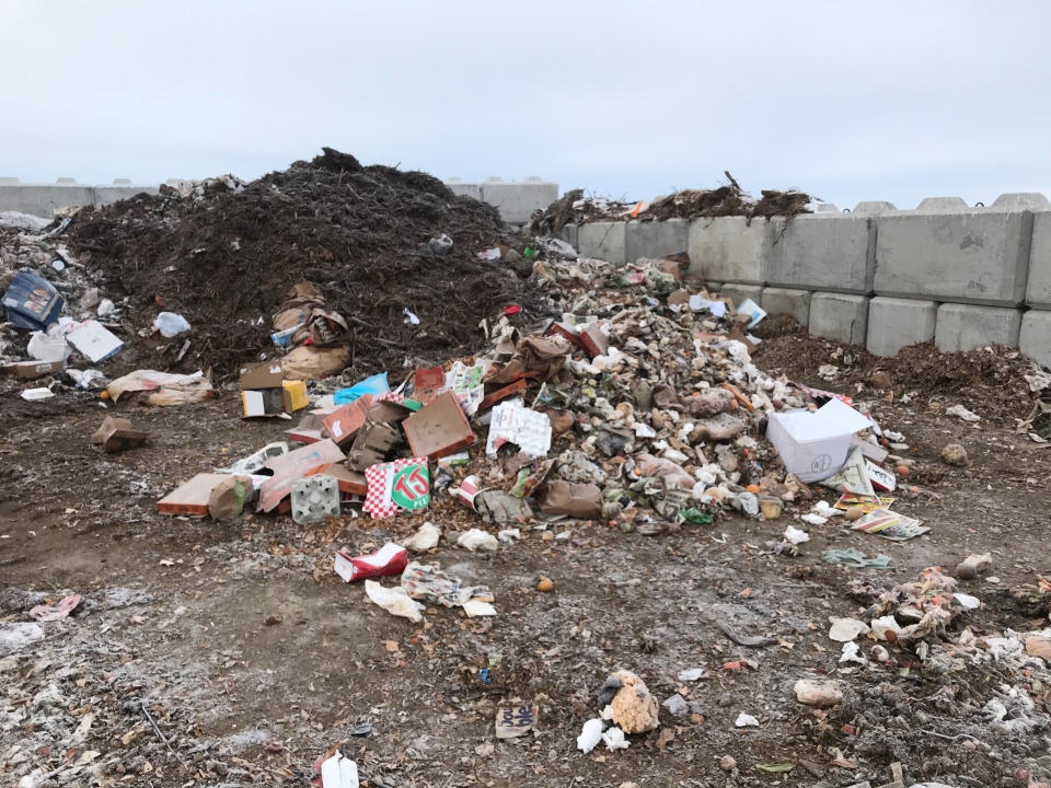 City of Regina's composting site