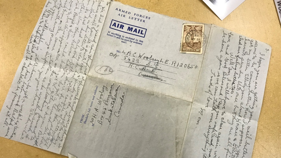 WW II letter