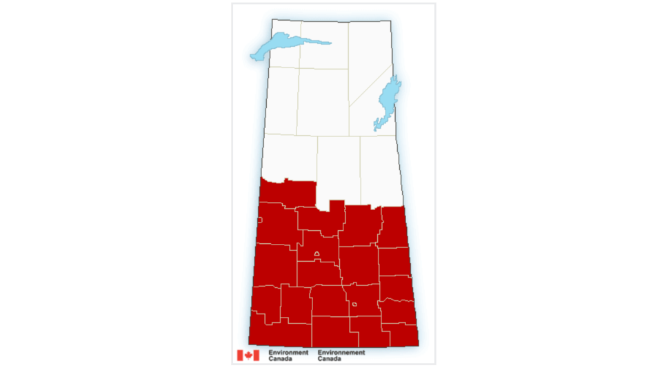 Sask. heat warning